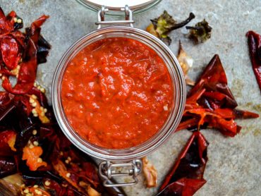Ajvar – Balkan red pepper condiment | Recipe | A kitchen in Istanbul