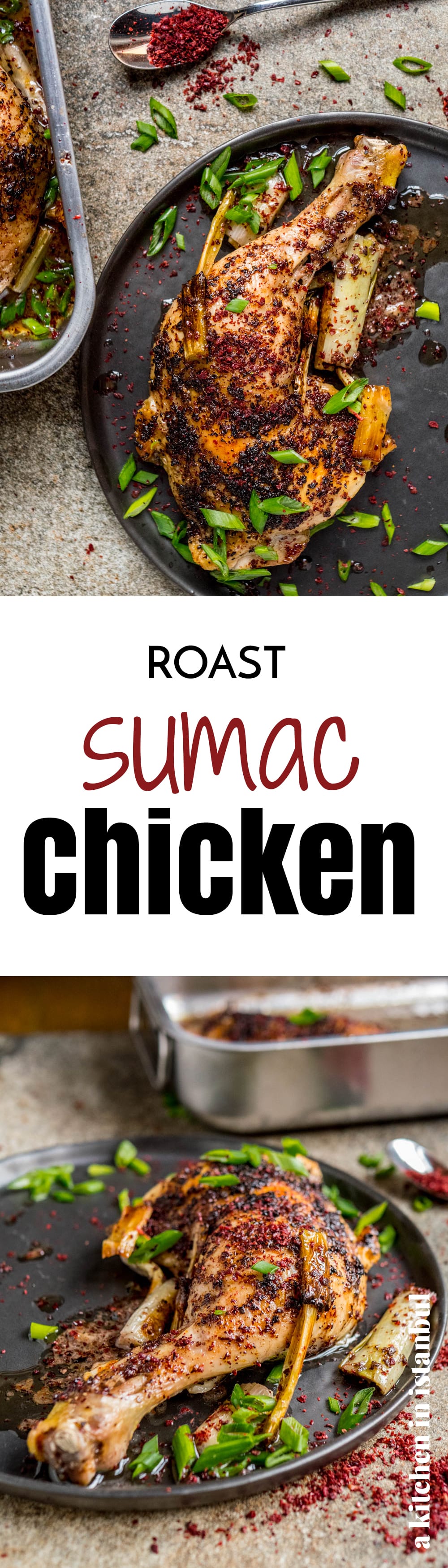 Roast sumac chicken - recipe / A kitchen in Istanbul