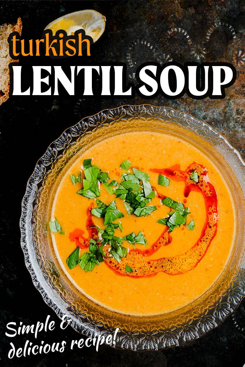 Turkish lentil soup (Mercimek çorbası) | Recipe | A kitchen in Istanbul
