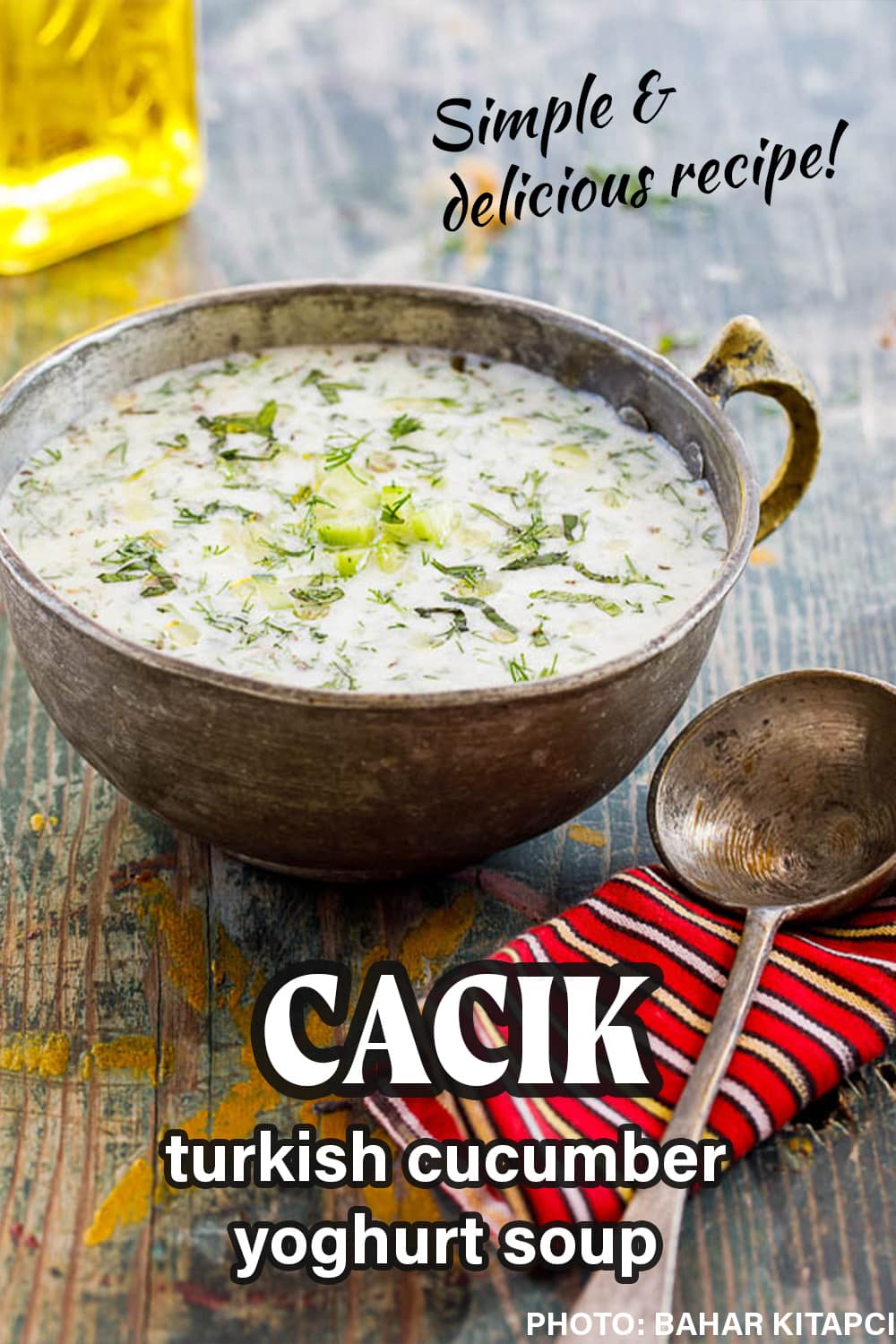Cacik (Turkish tzatziki) | Recipe | A kitchen in Istanbul