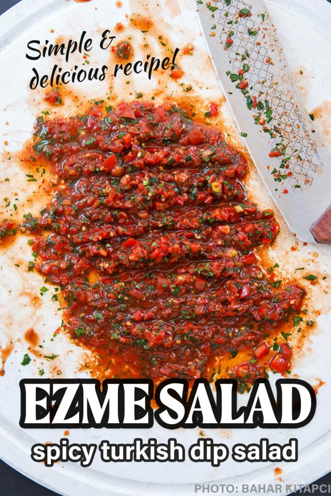 Turkish ezme salad | Recipe | A kitchen in Istanbul