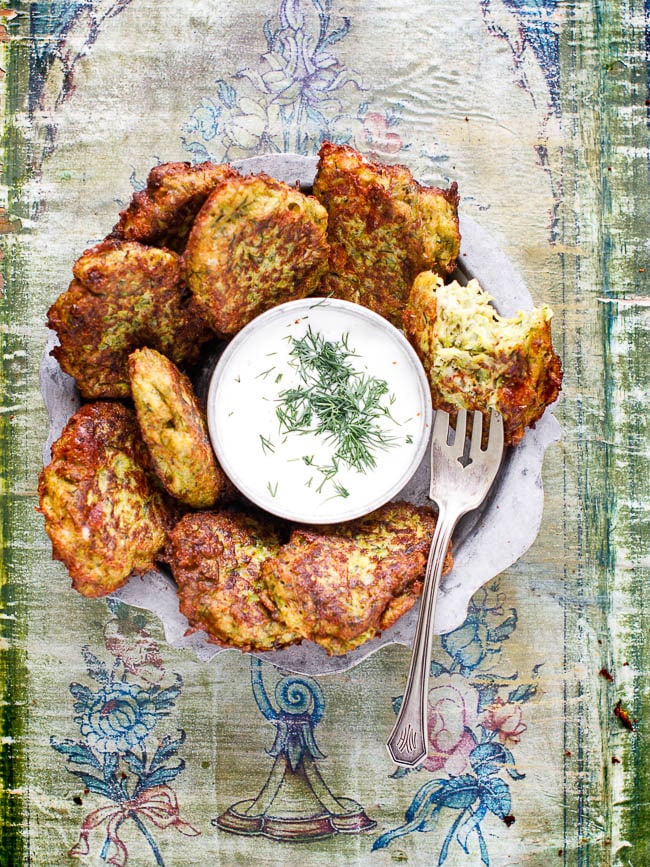 Mücver (Turkish courgette/zucchini fritters) | Recipe | A kitchen in ...