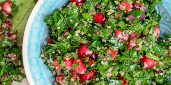 Tabbouleh with pomegranate | Recipe | A kitchen in Istanbul